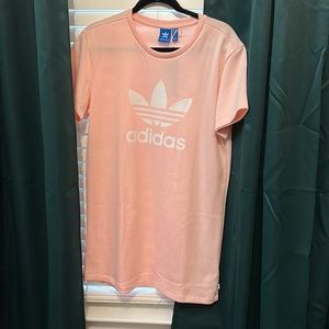 Adidas pink dress size small